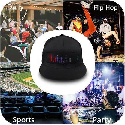 Mr.Bogie Glow LED App Mobile Control Cap - InstaWOW Shop