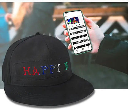 Mr.Bogie Glow LED App Mobile Control Cap - InstaWOW Shop