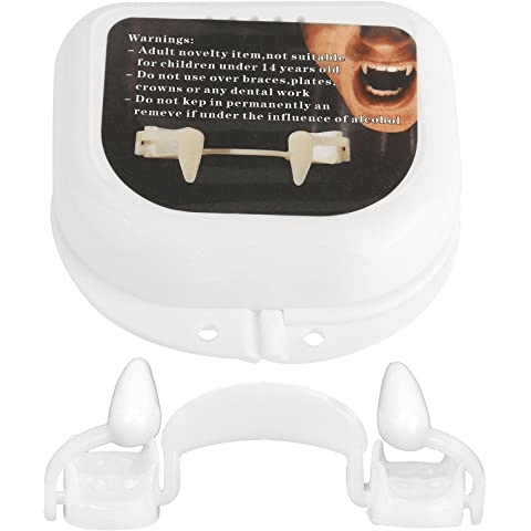 Retractable Vampire Moveable Teeth Prop - InstaWOW Shop