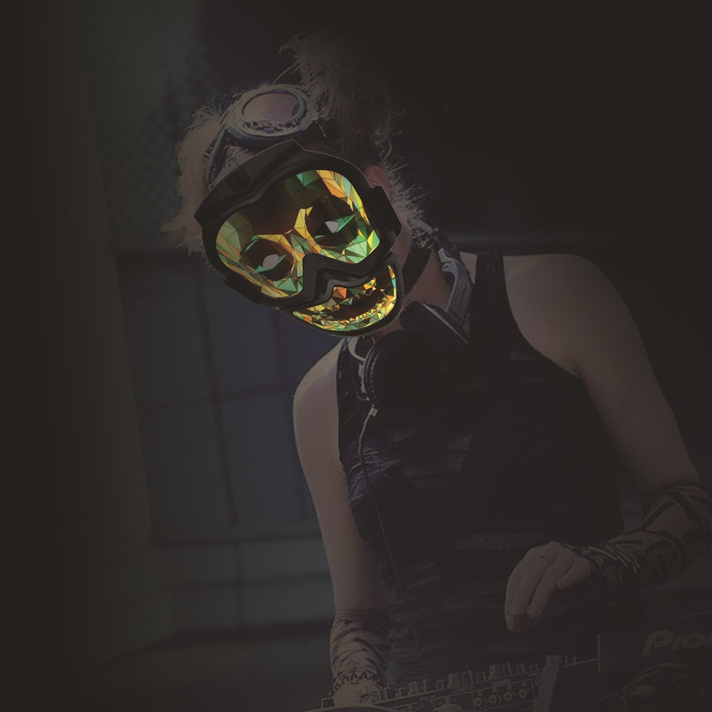 Sound Reactive LED Halloween Masks - InstaWOW Shop