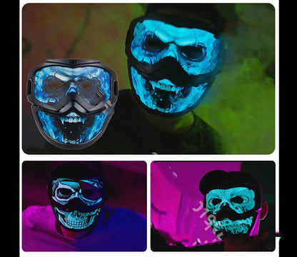 Sound Reactive LED Halloween Masks - InstaWOW Shop