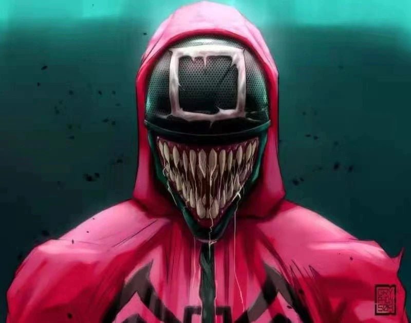 Venom X Squid Game Halloween Mask - InstaWOW Shop